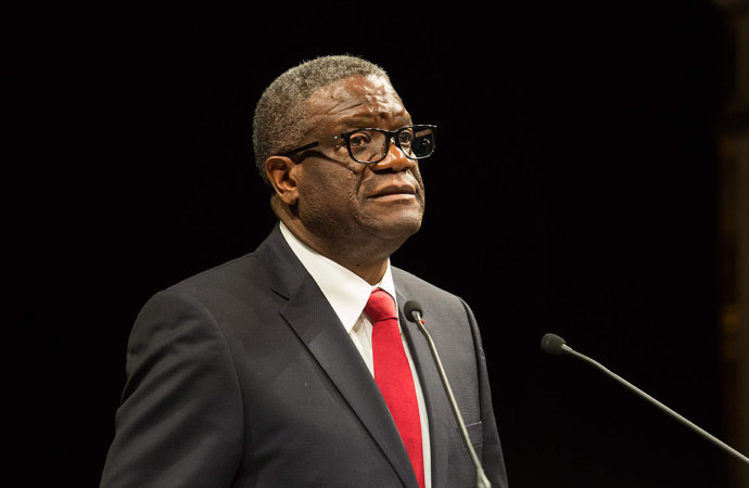 Le Dr Mukwege appelle les Congolais à se mobiliser pour sortir la République démocratique du Congo de la « tragédie ».