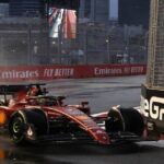 Grand Prix de Singapour, essais libres 3 - Leclerc devant Verstappen sur piste mouillée